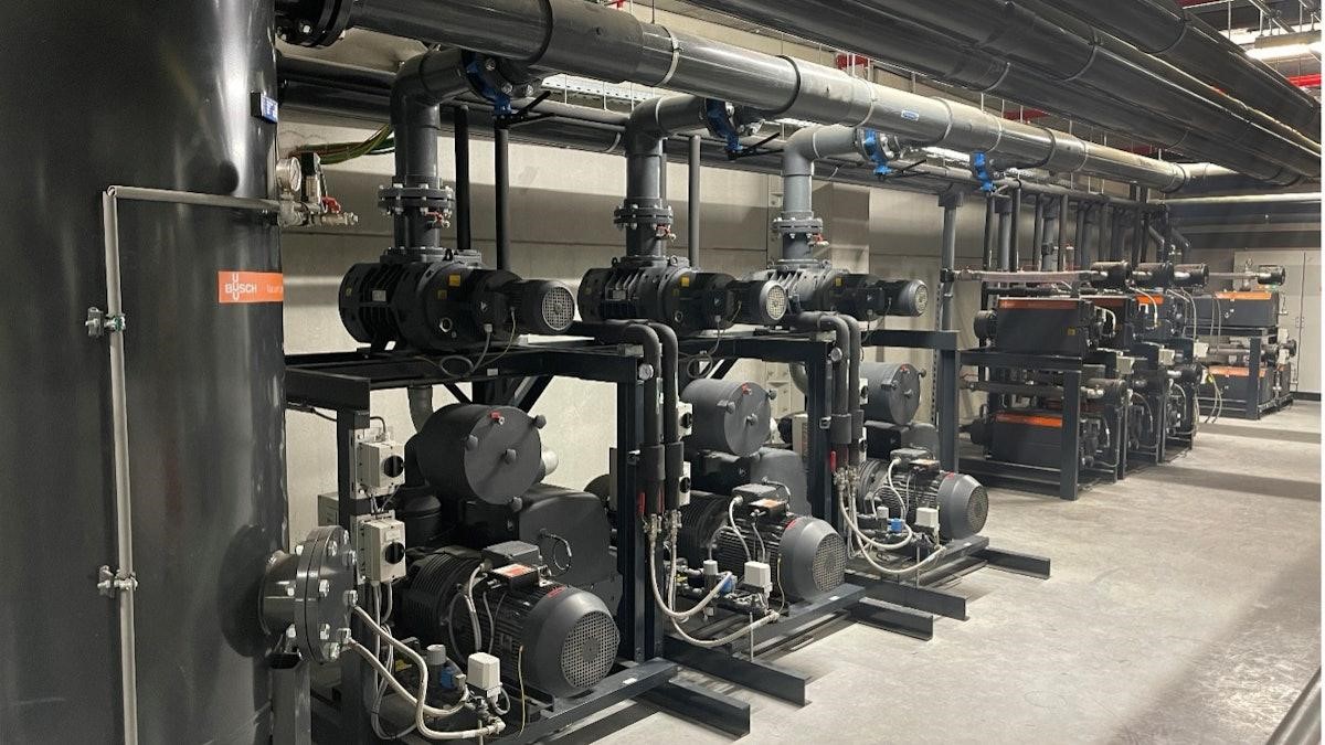 Industrial vacuum pipeline systems installation in Chennai